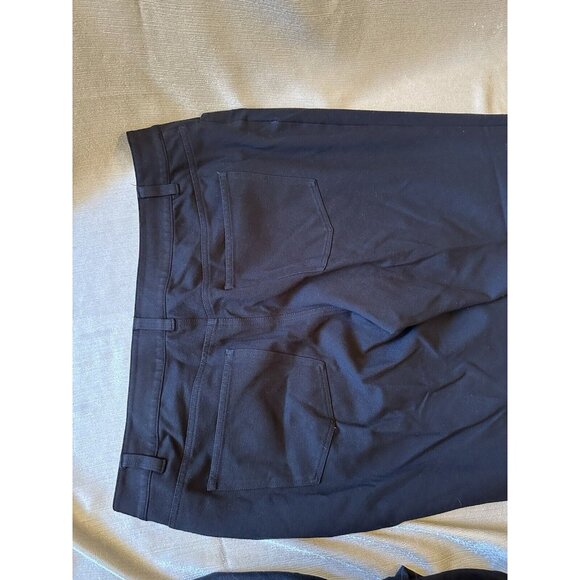 Eddie Bauer Ripstop Women Capri Pant Sz 6 Navy Cotton Cargo Mid Rise Casual - Picture 7 of 9